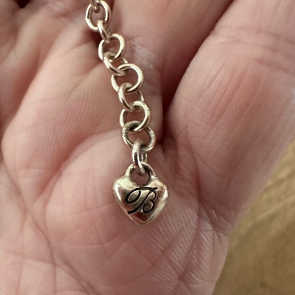 Brighton double heart reversible heart Necklace - Picture 6 of 6